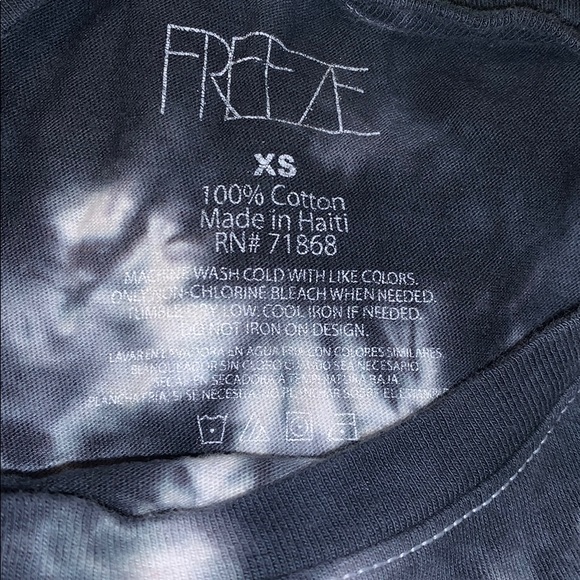 Tie dye No Excuses Cropped Tee - Picture 3 of 3